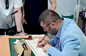 Cemali Gündoğdu ile hüsn-i hat kursu 2024 2025 dönemi